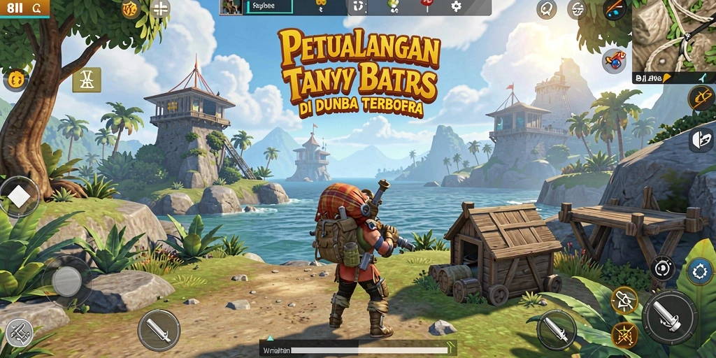 Tampilan gameplay 8II yang menakjubkan dan penuh petualangan.
