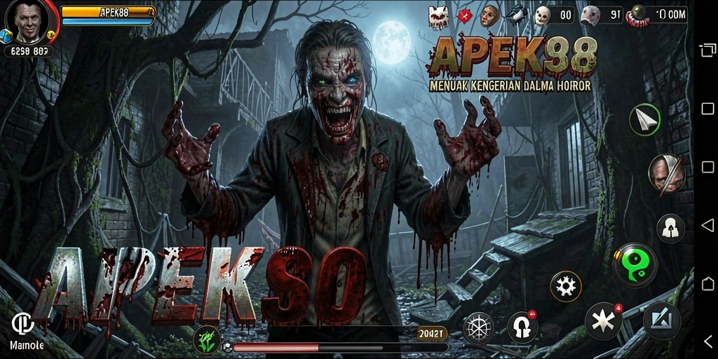 Gameplay menegangkan di APEK88 dengan elemen Horror yang menakutkan.