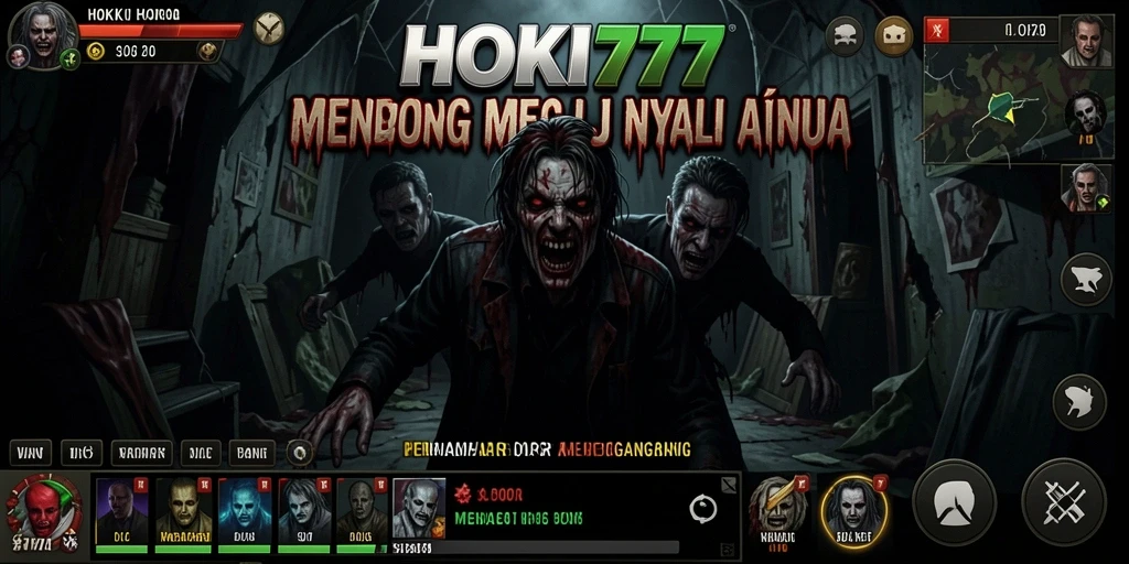 Screenshot HOKI777 menampilkan gameplay menegangkan dengan suasana kegelapan yang mencekam.