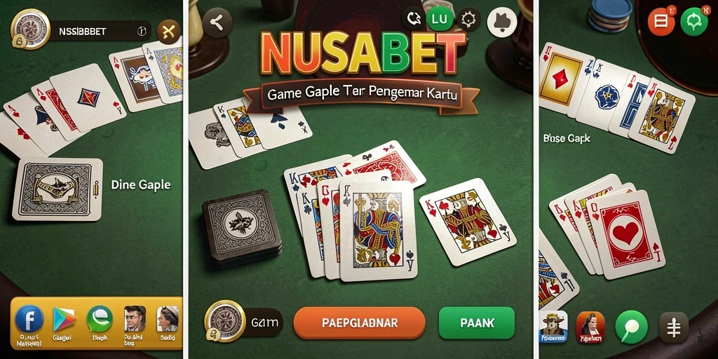 Tampilan gameplay NUSABET yang seru dan menarik.