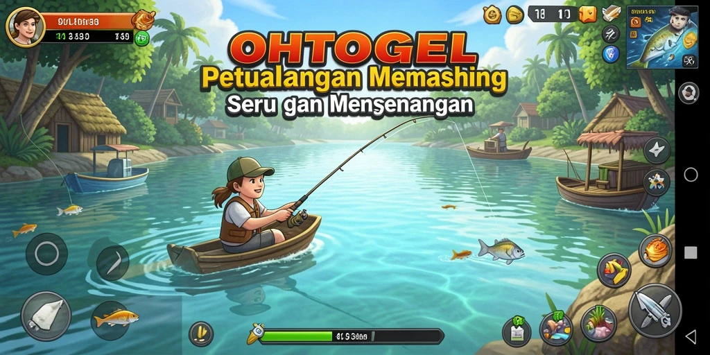 Tampilan menakjubkan dari permainan memancing OHTOGEL.