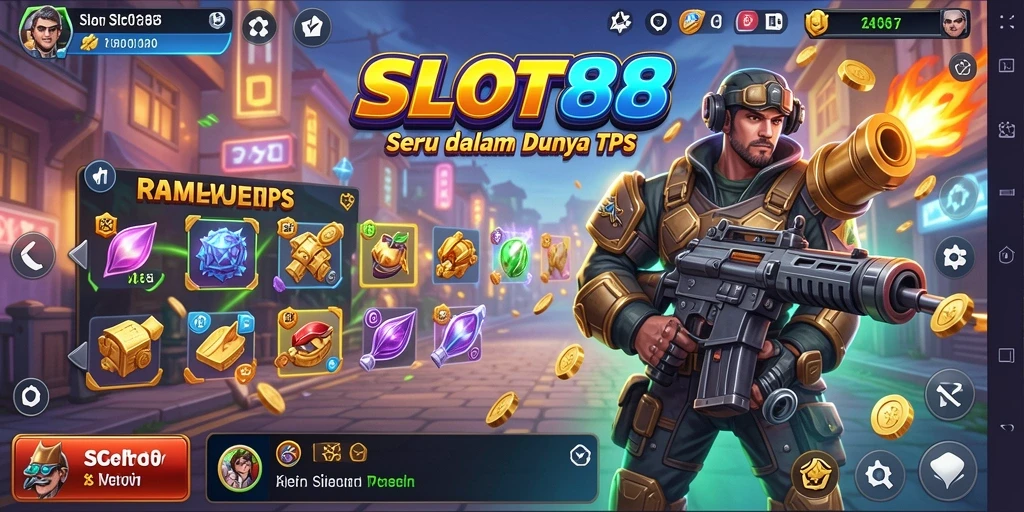 Tampilan gameplay SLOT88 yang menarik dan penuh aksi.