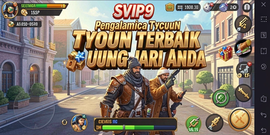 Tampilan gameplay menarik dari SVIP9 yang penuh strategi Tycoon.