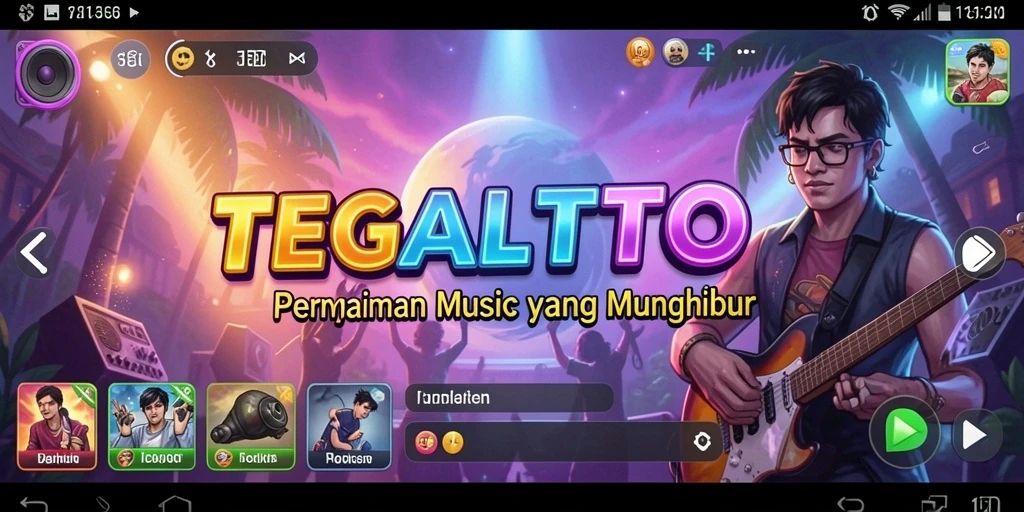 Tampilan gameplay seru dengan berbagai efek visual di TEGALTOTO.